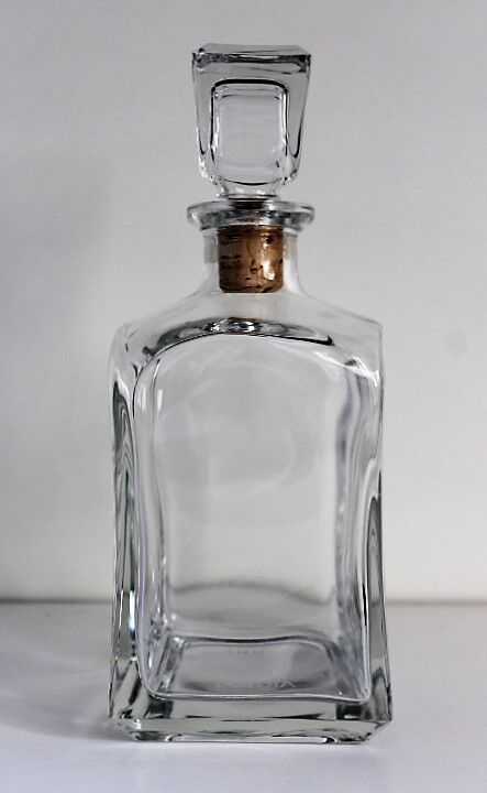 4 vintage decanters