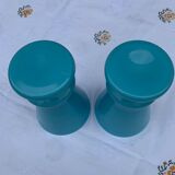 Pair of opaline vases