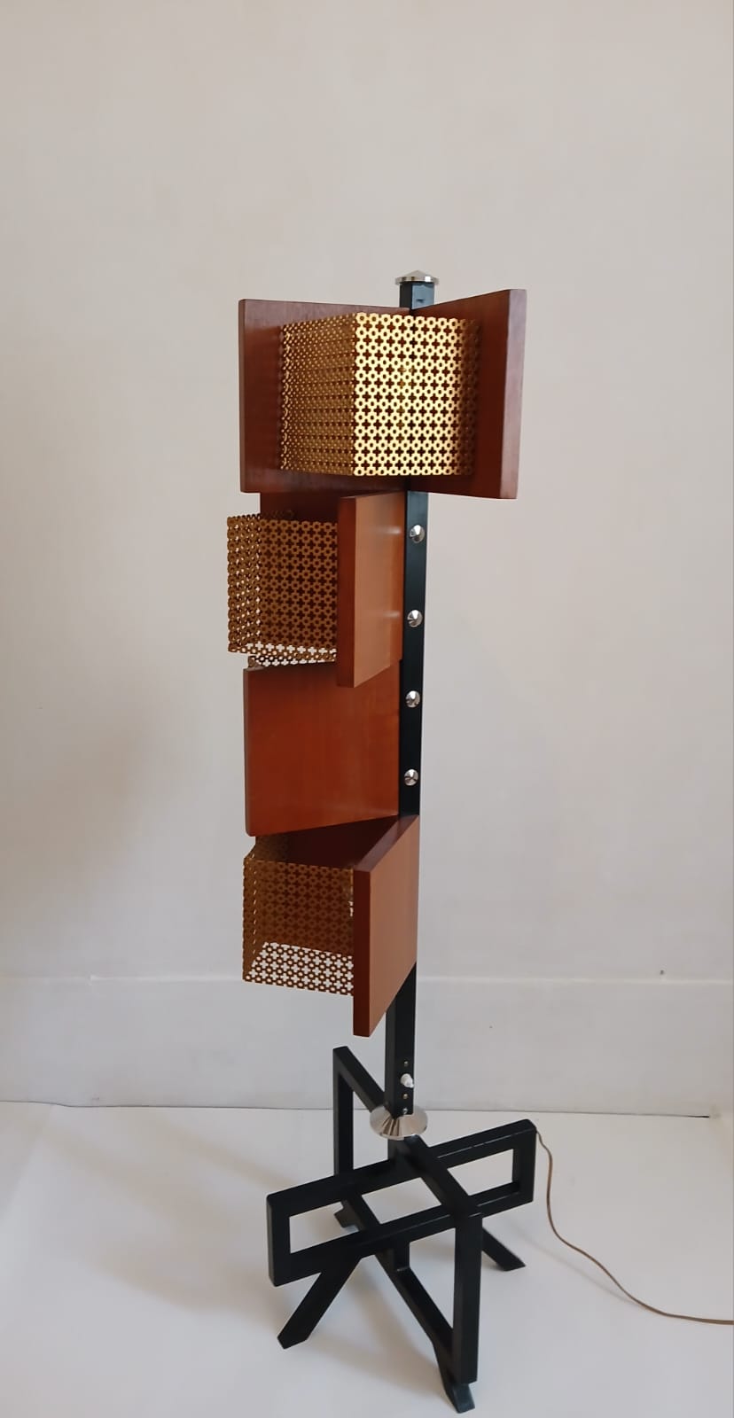 Rare modernist vintage floor lamp