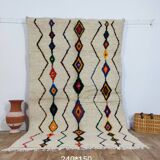 Handcrafted Moroccan Berber Rug 240 X 150 CM