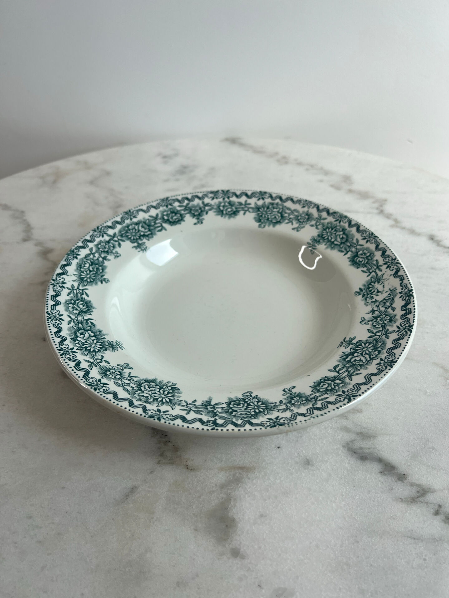 8 assiettes creuses Saint Amand collection Argenton
