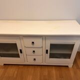 Solid wood sideboard with patina