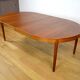 Danish 1960s Round/Oval Teak Table by Harry Ostergaard