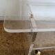 Table basse en plexiglas , Marais International