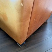Fauteuil en cuir