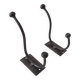 Brutalist coat rack pair