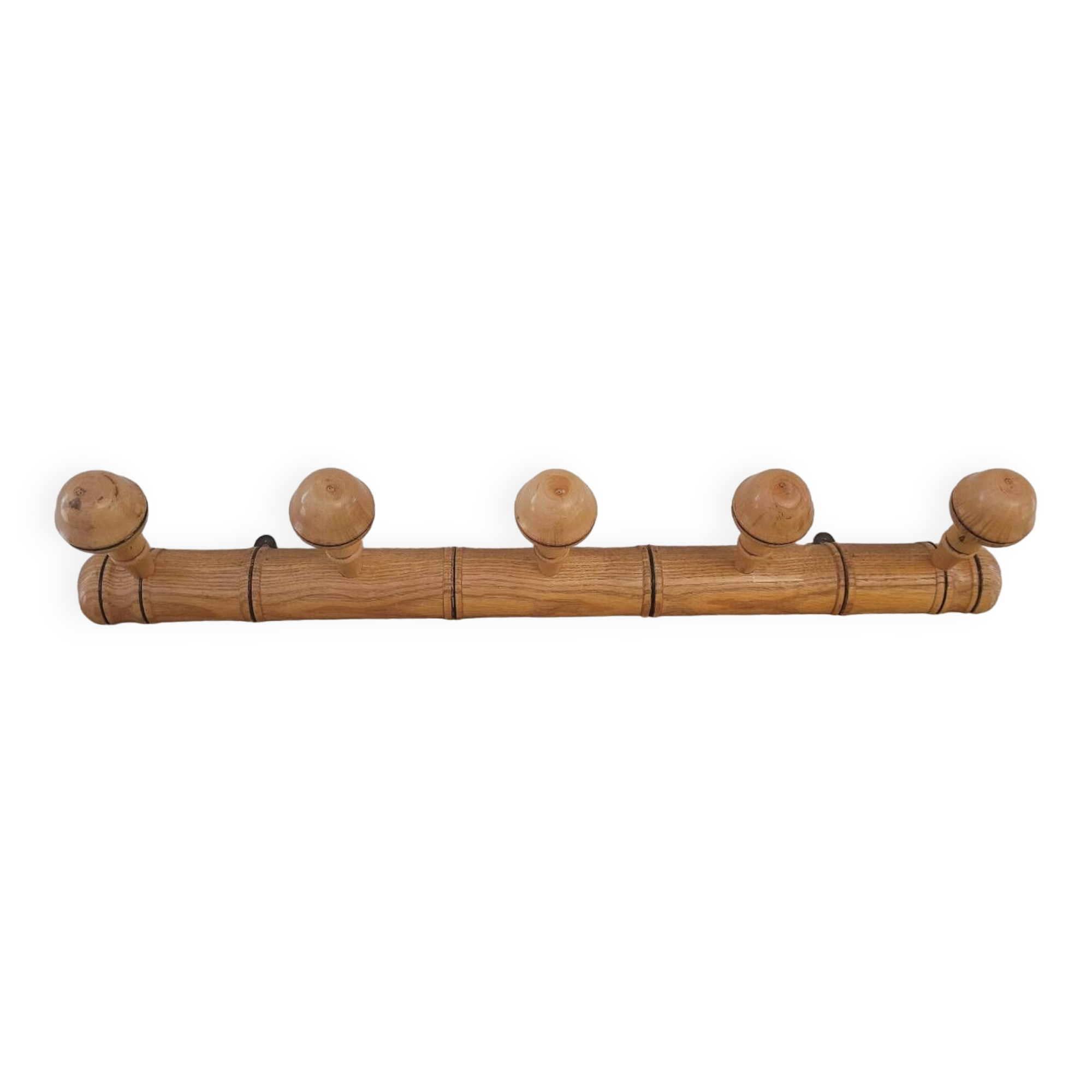 Wooden coat rack