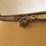 Golden baroque mirror h 68/45l