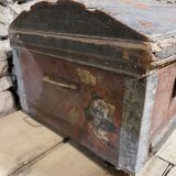 Curved wooden trunk