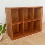 Wooden wall shelf