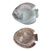 8 Assiettes poisson Arcoroc