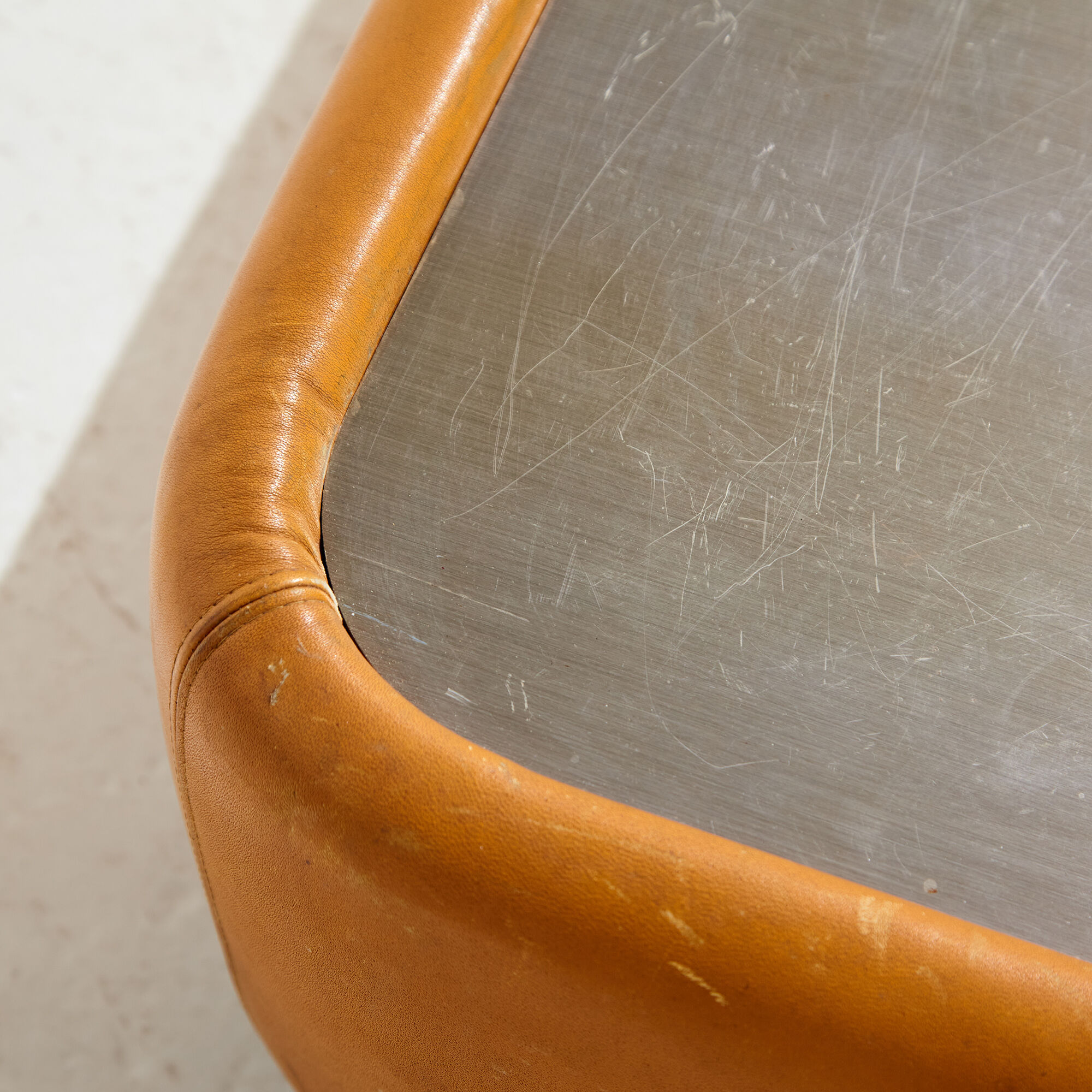 Modular leather sofa set