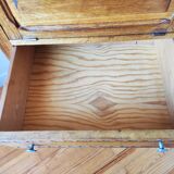 Art Deco oak chest of drawers