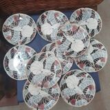 Lunéville Art Deco Plates