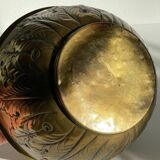 Cache-pot déco florale art nouveau