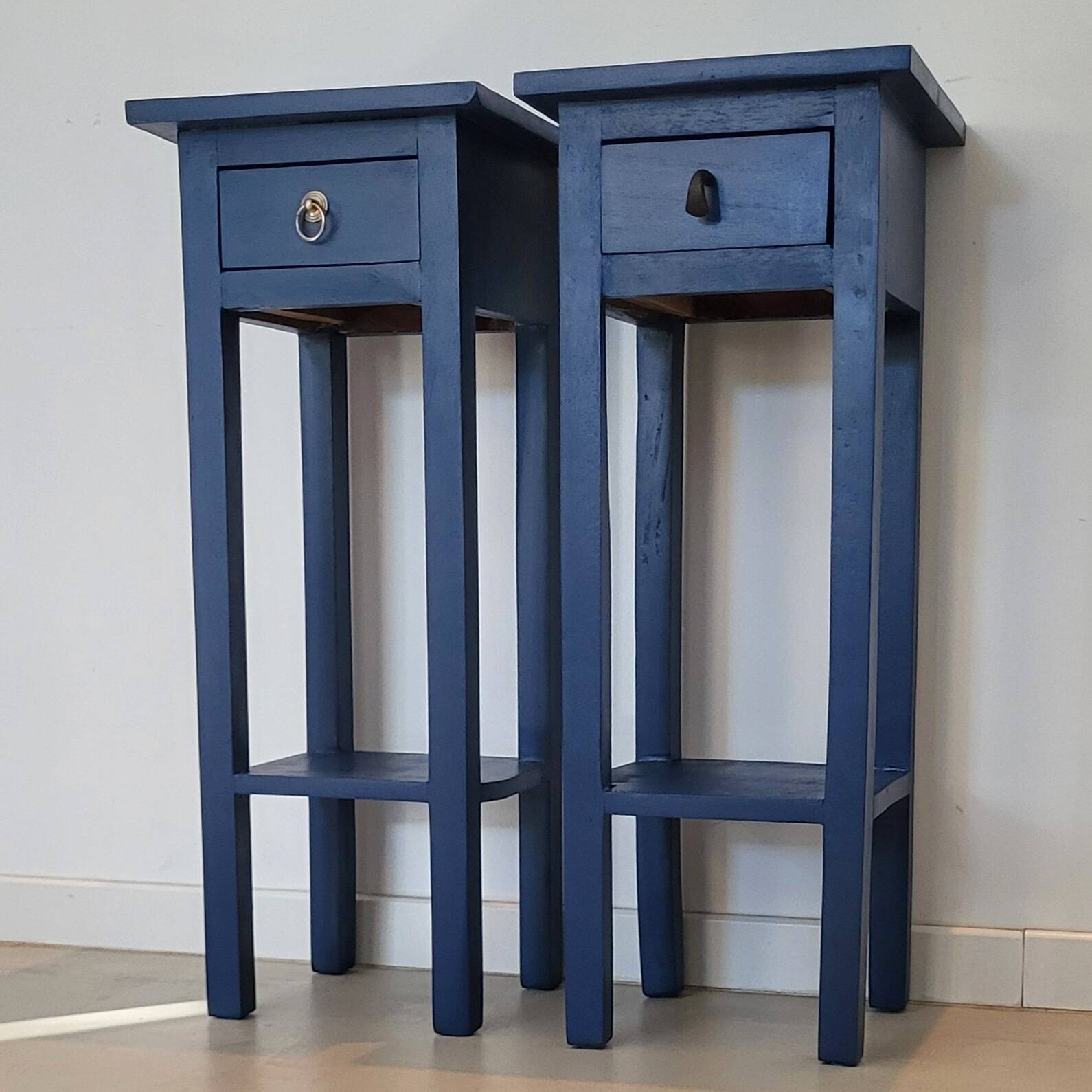 Duo élancé bleu capsule