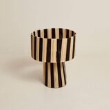 Raffia pendant light, raffia hanging lampshade