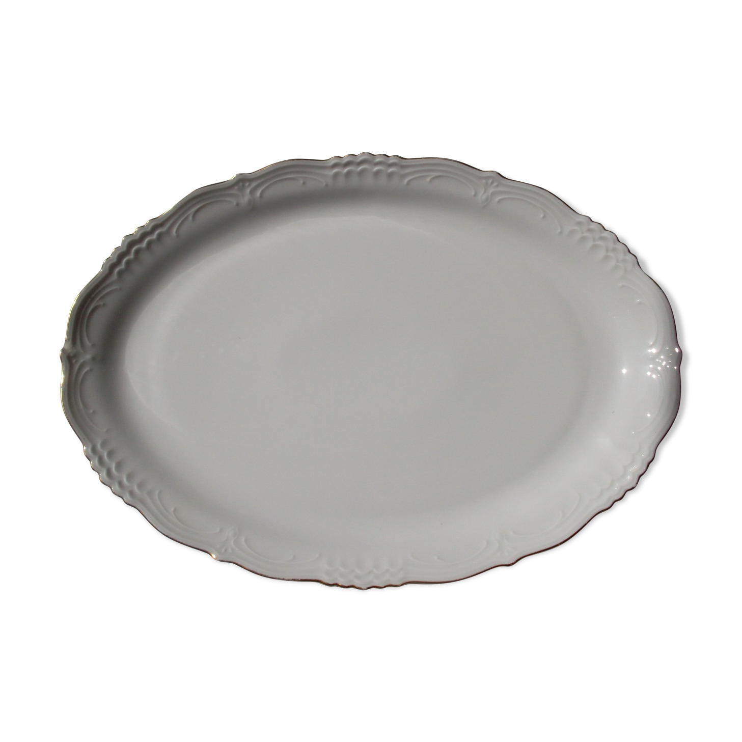 White porcelain dish