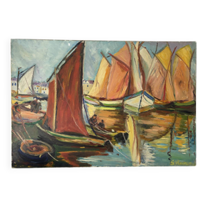 marine - bateaux à voiles,