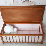 Wooden toy bench chest