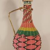 Bouteille en scoubidou