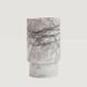 Vase marbre blanc lilas