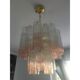 Paire of chandeliers en verre de Murano