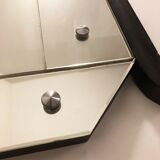 1950s - baroque rococo italian venetian mirror, 64x92cm