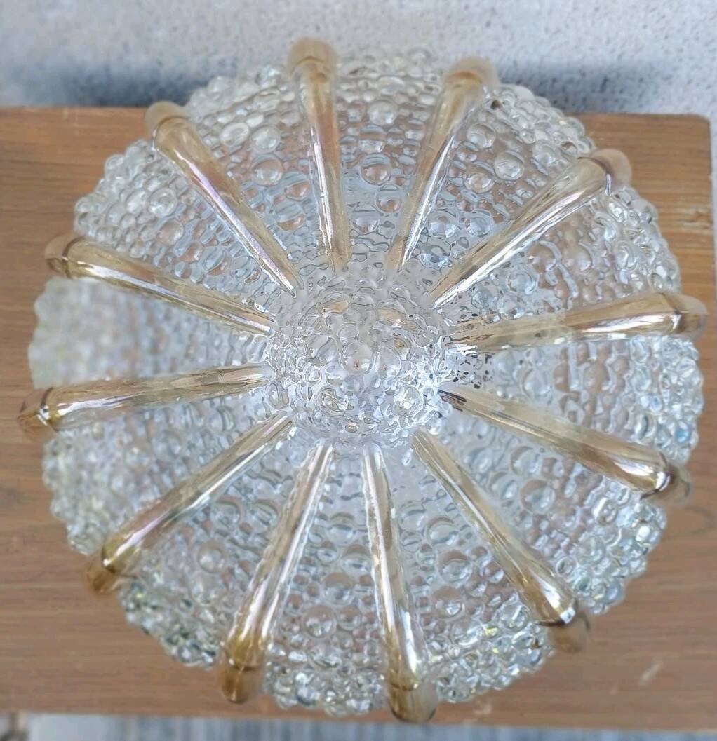 Bamberg Rudolph Zimmermann Bubble Ceiling Light Vintage 70s Hollywood Regency