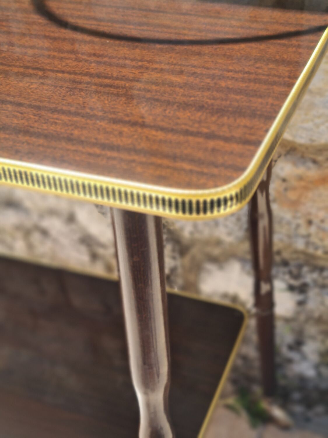 Vintage serving trolley from the 70s