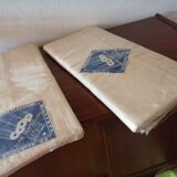 Set of 2 old Flanders toie sheets 325 x 220