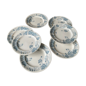 Ensemble de 7 assiettes