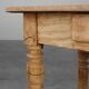 Table d'appoint en hêtre provençal rustique, France, vers 1850