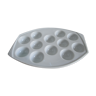 White porcelain snail dish