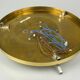 60s 70s Ceiling Light Lamp Plafoniere Flush Mount Ice Glass Hillebrand