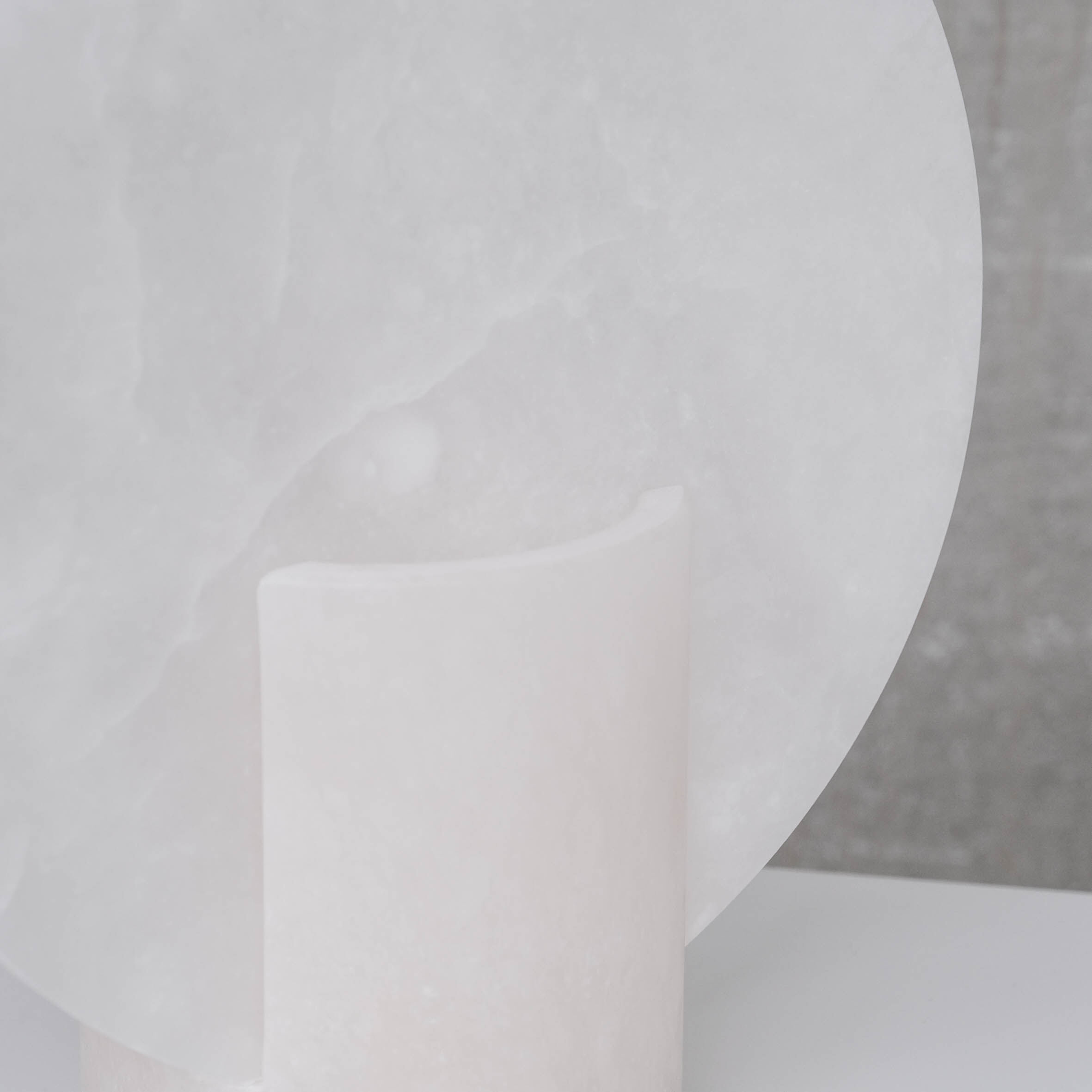 Pair of alabaster spanish table lamps