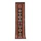 Vintage Turkish hallway rug 96x384 cm