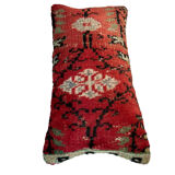Vintage turkish handmade cushion cover, 30 x 60 cm