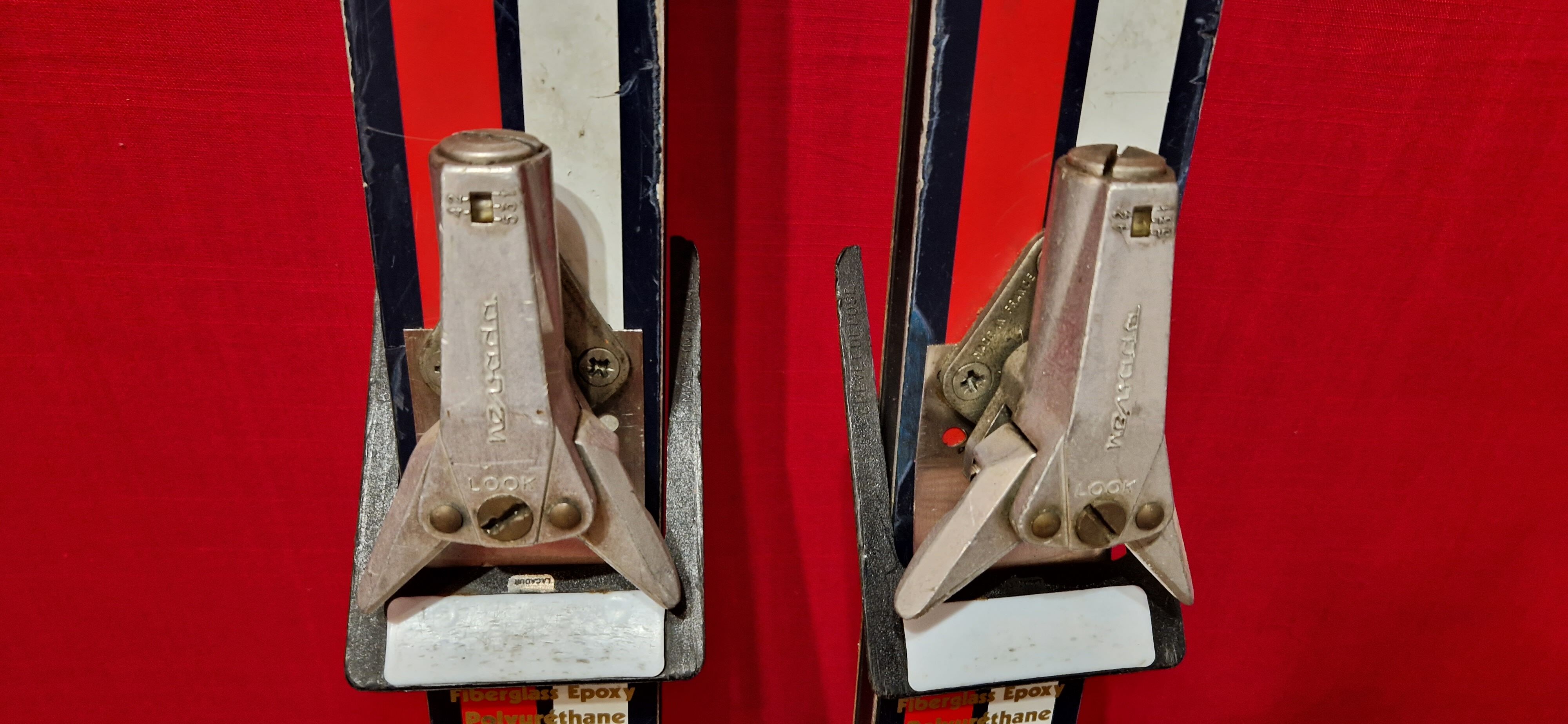 Paire de skis vintage