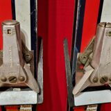Pair of vintage skis