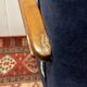 Blue vintage armchair