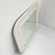 White Space Age Mirror by Anna Castelli Ferrieri for Kartell 1970