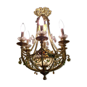 Bronze chandelier