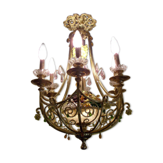 Bronze chandelier