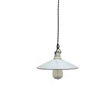 Lampe vintage émaillée, 1950