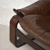 Kroken Nelo leather armchair, 1960