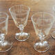 Former service of 36 glasses with grape decoration - vine leaves