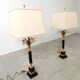 Paire de lampes de table vintage Hollywood Regency, 1970