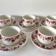 Coffee set vintage faience St Amand, France