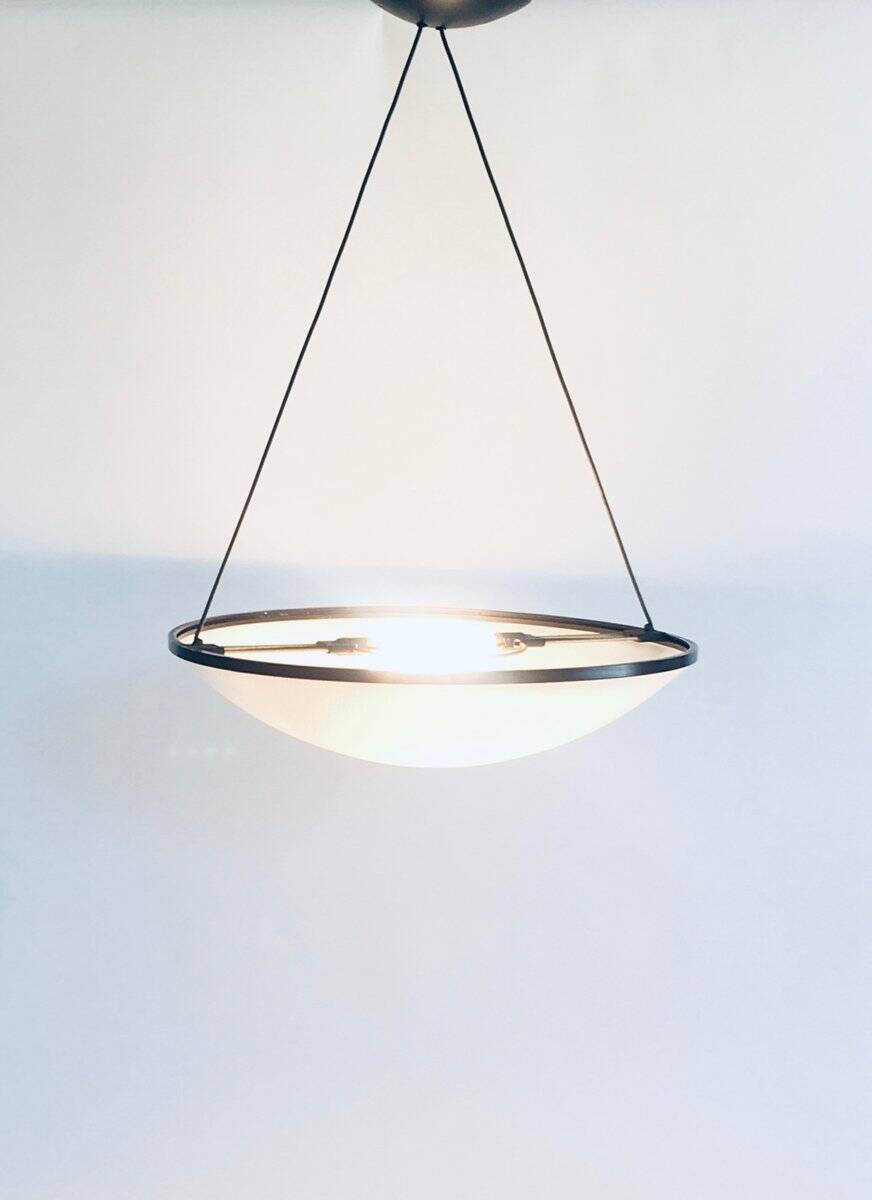 Trama Pendant Lamp by Luciano Ballestrini & Paolo Longhi for Luceplan, Italy, 1980s